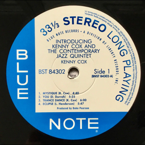 Kenny Cox And Contemporary Jazz Quintet (2), The - Introducing Kenny Cox And The Contemporary Jazz Quintet (2021) [1LP] 180g