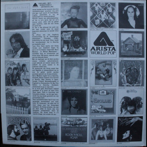 Various - Arista World Pop (1977) [1LP]