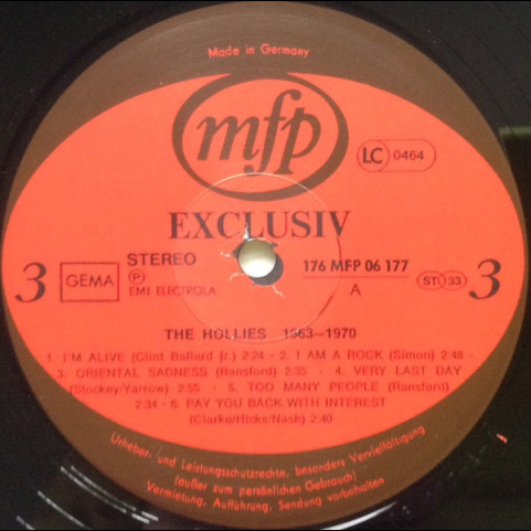 Hollies, The - 1963-1966 [2LP]