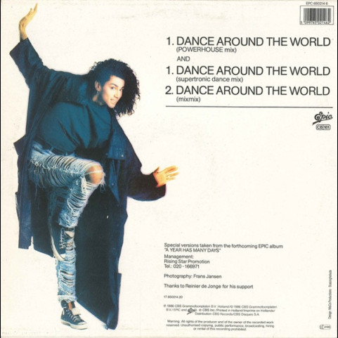 Richenel - Dance Around The World (Powerhouse Mix) (1986) [12"]