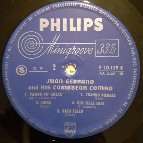 Juan Serrano And His Caribbean Combo - Juan Serrano And His Caribbean Combo (1958) [10"]