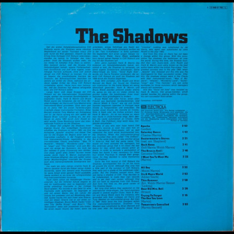 Shadows, The - The Shadows [1LP]