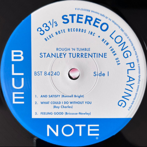 Stanley Turrentine - Rough 'N Tumble (2022) [1LP] 180g