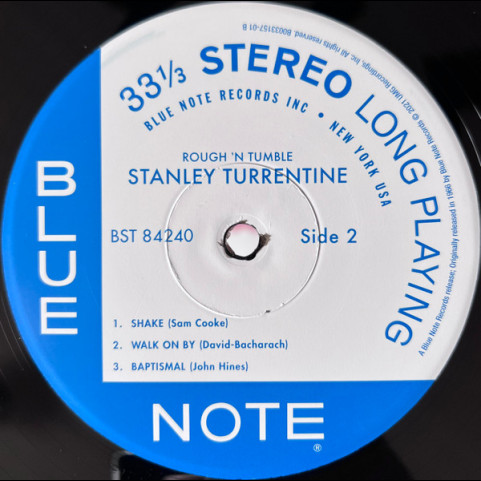 Stanley Turrentine - Rough 'N Tumble (2022) [1LP] 180g