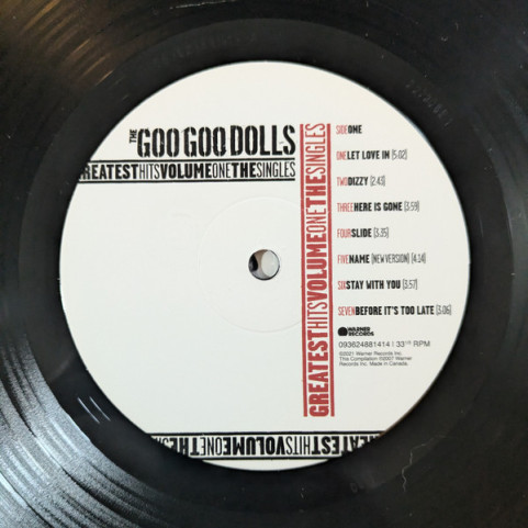 Goo Goo Dolls - Greatest Hits Volume One: The Singles (2022) [1LP]
