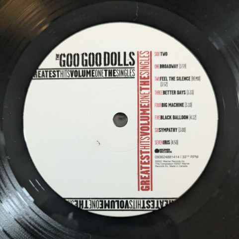 Goo Goo Dolls - Greatest Hits Volume One: The Singles (2022) [1LP]