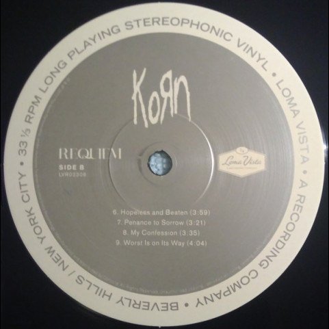 Korn - Requiem (2022) [1LP]