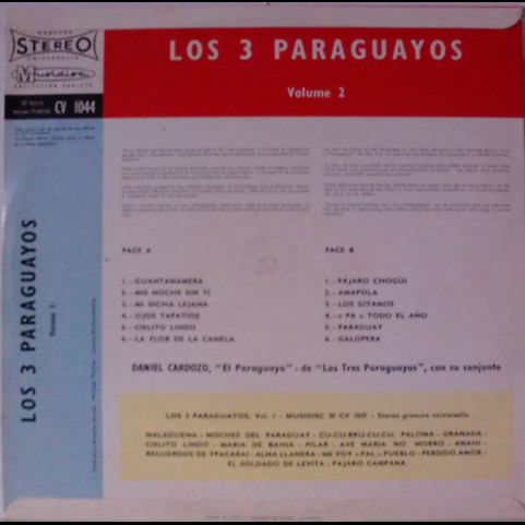 Los 3 Paraguayos - Volume 2 [1LP]