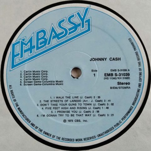 Johnny Cash - Johnny Cash [1LP]