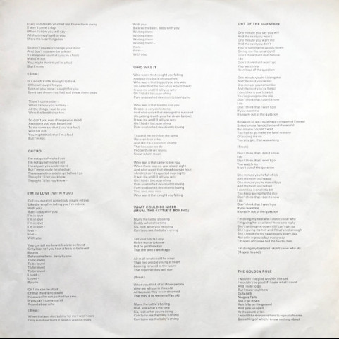 Gilbert O'Sullivan - Back To Front (1972) [1LP]