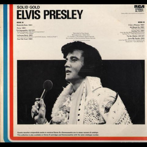 Elvis Presley - Solid Gold (1975) [1LP]