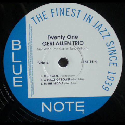 Geri Allen Trio With Ron Carter, Anthony Williams - Twenty One (2022) [2LP] 180g