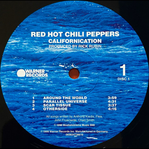 Red Hot Chili Peppers - Californication (2021) [2LP]