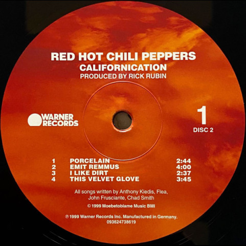Red Hot Chili Peppers - Californication (2021) [2LP]
