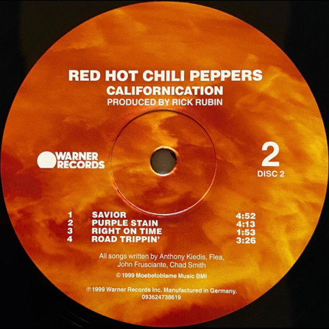 Red Hot Chili Peppers - Californication (2021) [2LP]