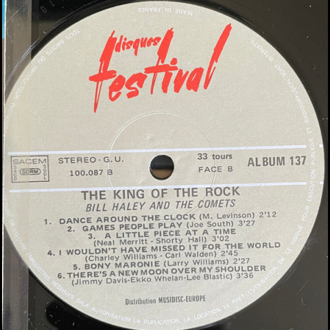 Bill Haley And His Comets - The King Of Rock [2LP]
