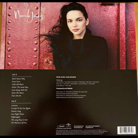 Norah Jones - Come Away With Me (2022) [1LP]