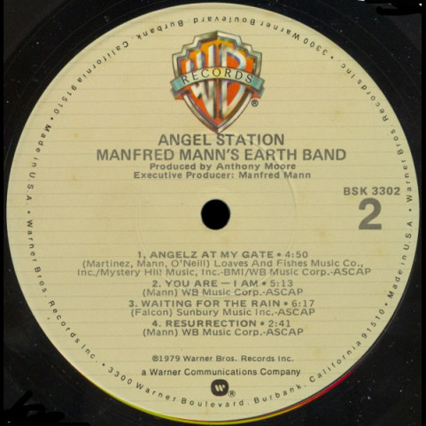 Manfred Mann's Earth Band - Angel Station (1979) [1LP]