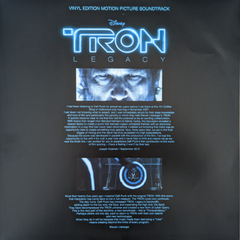 Daft Punk - TRON: Legacy (Vinyl Edition Motion Picture Soundtrack) (2022) [2LP]