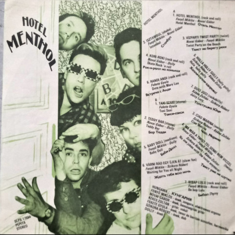 Hungaria - Hotel Menthol (1981) [1LP]