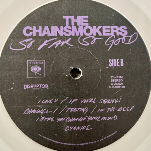 Chainsmokers, The - So Far So Good (2022) [1LP]