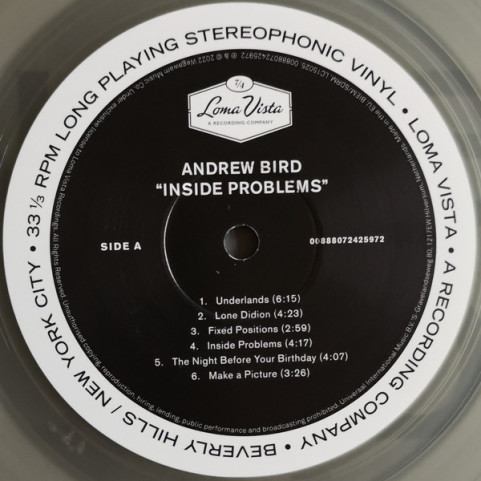 Andrew Bird - Inside Problems (2022) [1LP] 180g