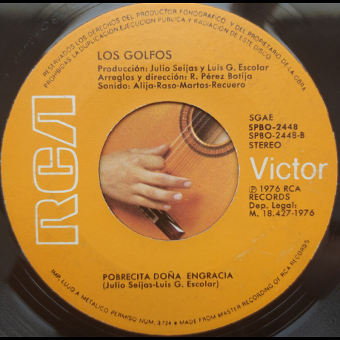 Los Golfos - ¿Que Pasa Contigo, Tio? (1976) [7"]