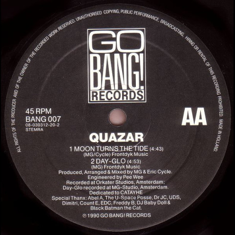 Quazar - The Seven Stars (1990) [12"]