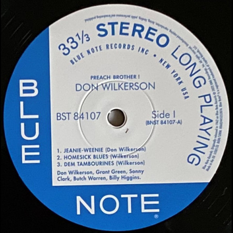 Don Wilkerson - Preach Brother! (2022) [1LP] 180g