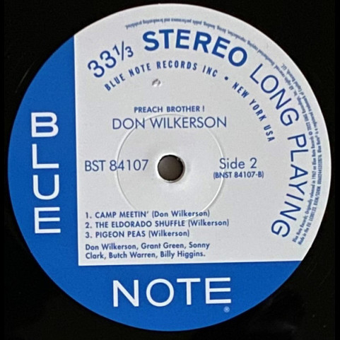 Don Wilkerson - Preach Brother! (2022) [1LP] 180g