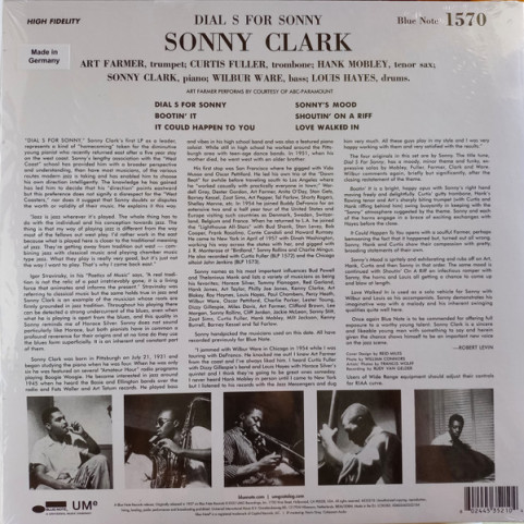 Sonny Clark - Dial 