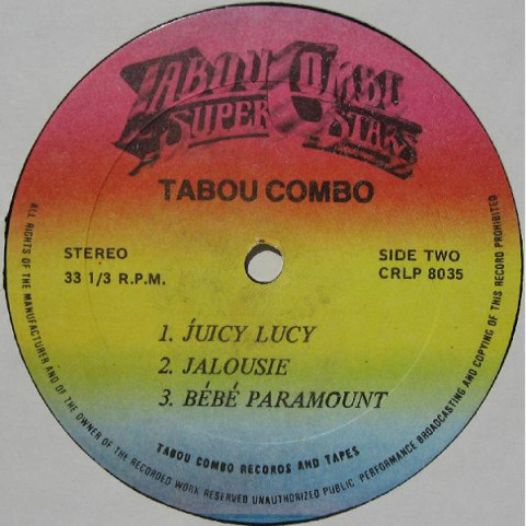 Tabou Combo - Allo Allo (Toujou, Souça) (1984) [1LP]
