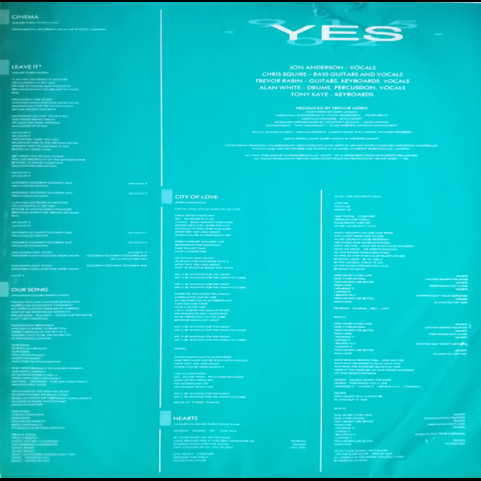 Yes - 90125 (1983) [1LP]