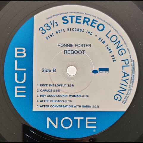 Ronnie Foster - Reboot (2022) [1LP]