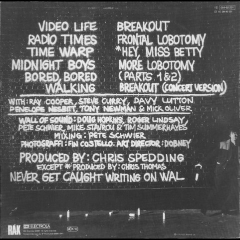 Chris Spedding - Guitar Graffiti (1979) [1LP]