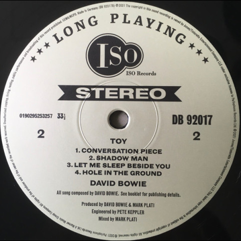 David Bowie - Toy (2022) [1LP]