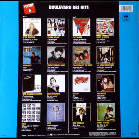 Various - Boulevard Des Hits Volume 6 (1988) [1LP]