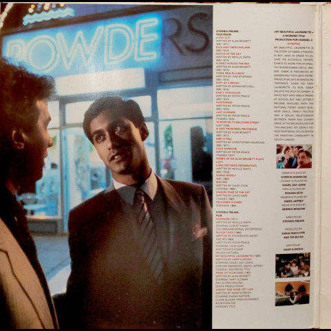 Stanley Myers - Music From The Films My Beautiful Laundrette/Wish You Were Here/Sammy And Rosie Get Laid (1988) [1LP]