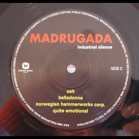 Madrugada - Industrial Silence (2022) [2LP]
