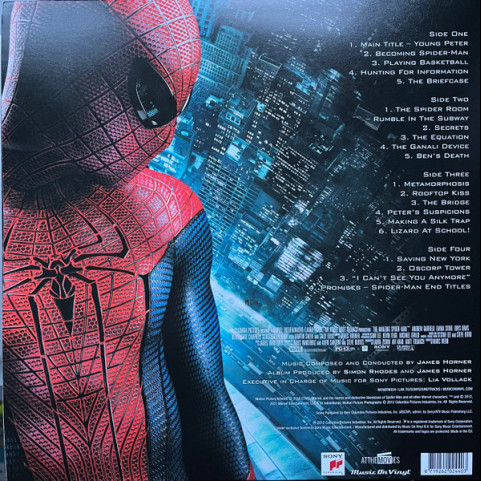 James Horner - The Amazing Spider-Man (2022) [2LP]