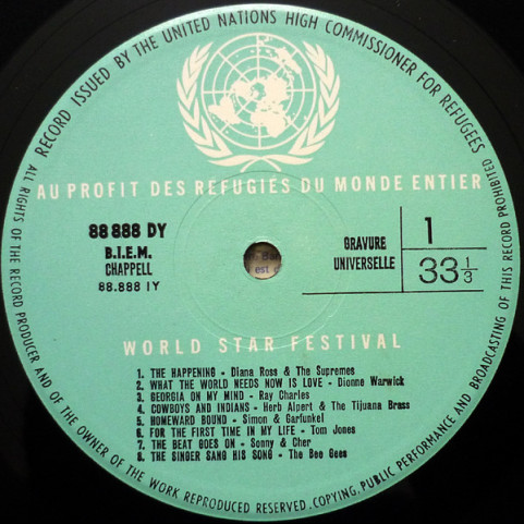Various - World Star Festival (1969) [1LP]