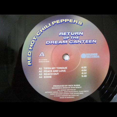 Red Hot Chili Peppers - Return Of The Dream Canteen (2022) [2LP]