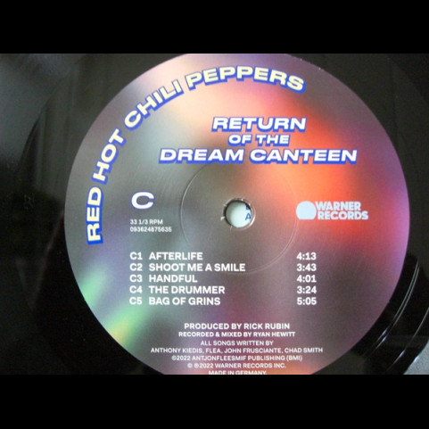 Red Hot Chili Peppers - Return Of The Dream Canteen (2022) [2LP]
