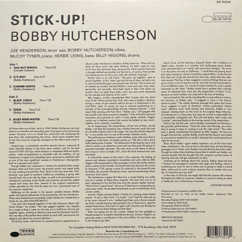 Bobby Hutcherson - Stick-Up! (2022) [1LP] 180g