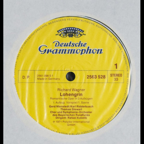 Richard Wagner - Chor Des Bayerischen Rundfunks Und Symphonie-Orchester Des Bayerischen Rundfunks, James King (3), Gundula Janowitz, Gwyneth Jones, Thomas Stewart (2), Karl Ridderbusch, Rafael Kubelik - Lohengrin [5LP] BOXSET