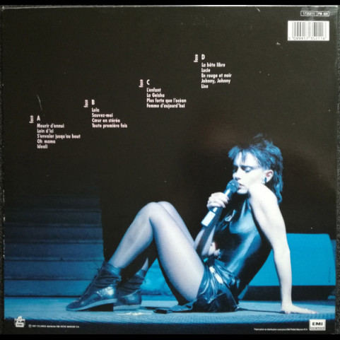 Jeanne Mas - Jeanne Mas En Concert (1987) [2LP]