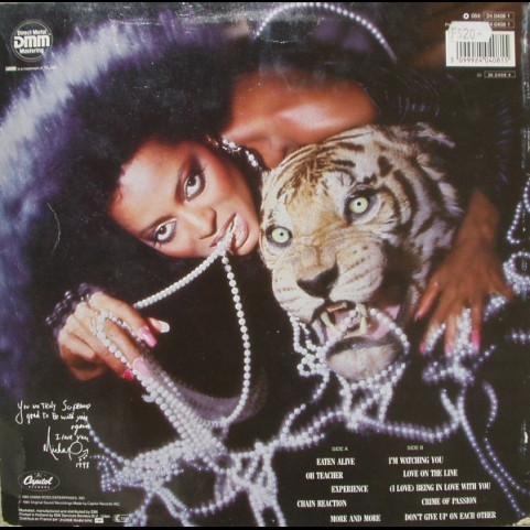 Diana Ross - Eaten Alive (1985) [1LP]