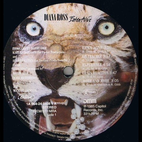 Diana Ross - Eaten Alive (1985) [1LP]