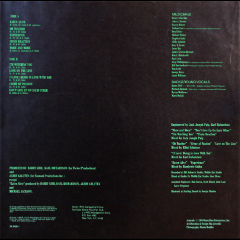 Diana Ross - Eaten Alive (1985) [1LP]