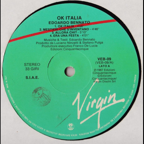 Edoardo Bennato - Ok Italia (1987) [1LP]
